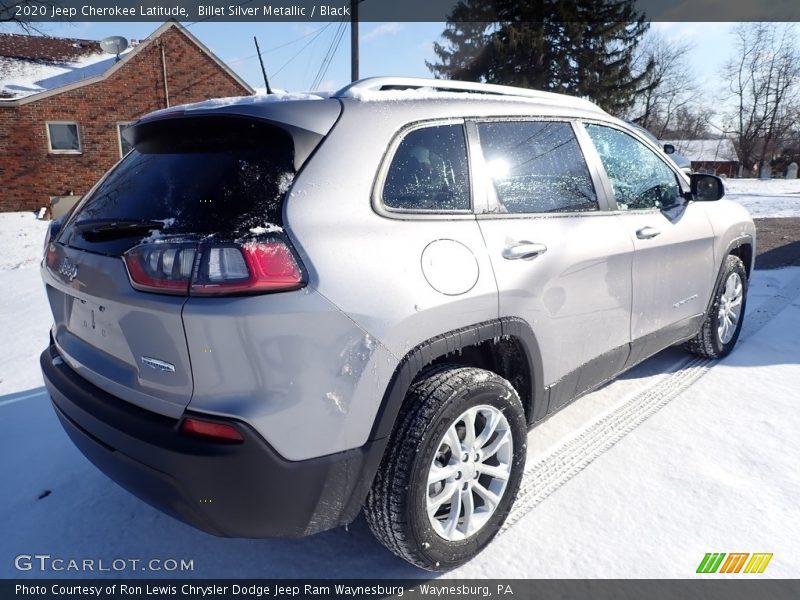 Billet Silver Metallic / Black 2020 Jeep Cherokee Latitude