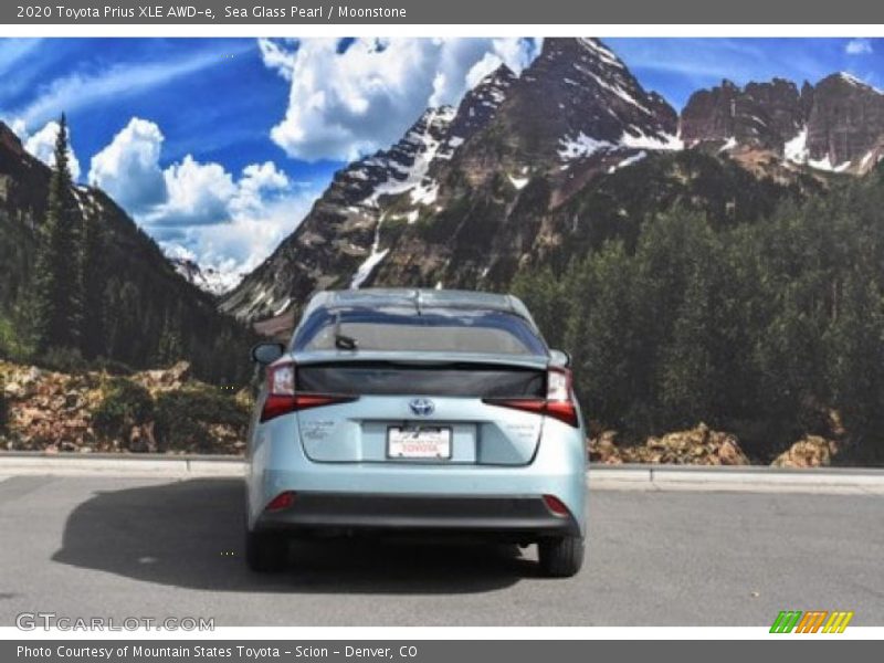 Sea Glass Pearl / Moonstone 2020 Toyota Prius XLE AWD-e