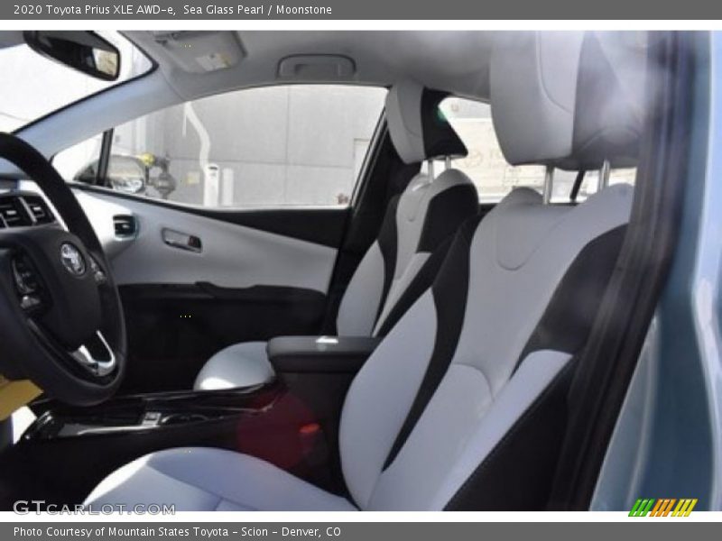Sea Glass Pearl / Moonstone 2020 Toyota Prius XLE AWD-e