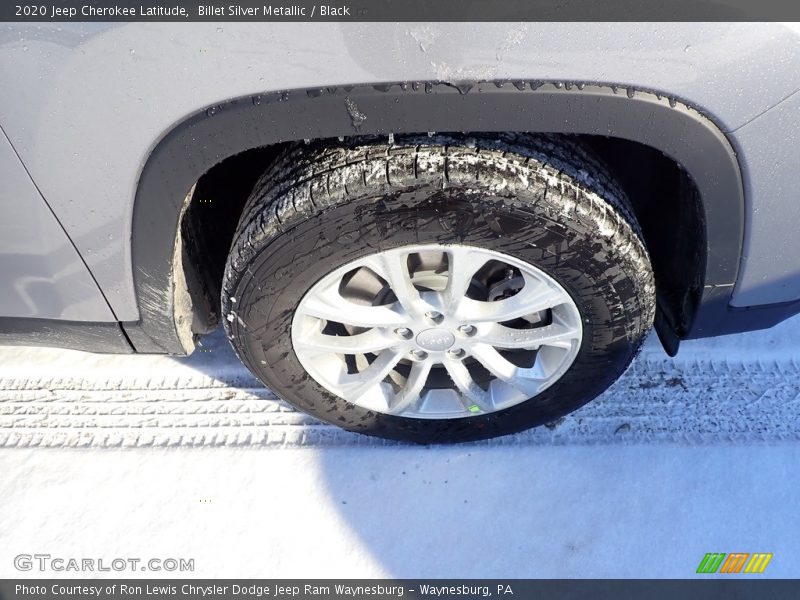 Billet Silver Metallic / Black 2020 Jeep Cherokee Latitude