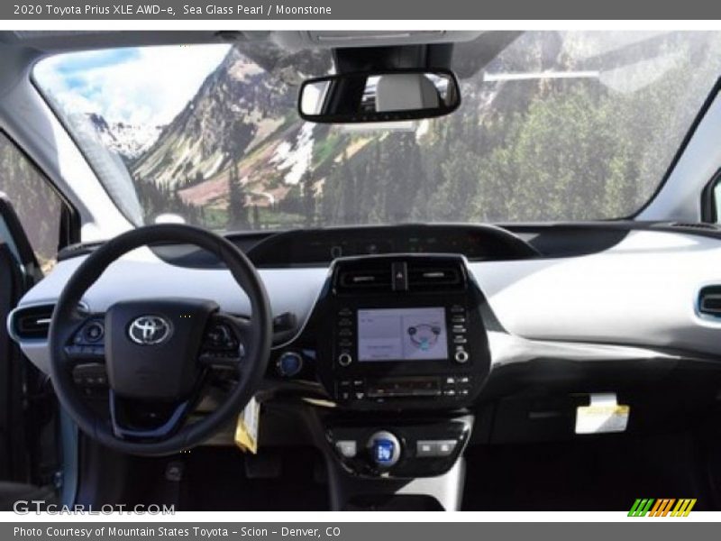 Sea Glass Pearl / Moonstone 2020 Toyota Prius XLE AWD-e