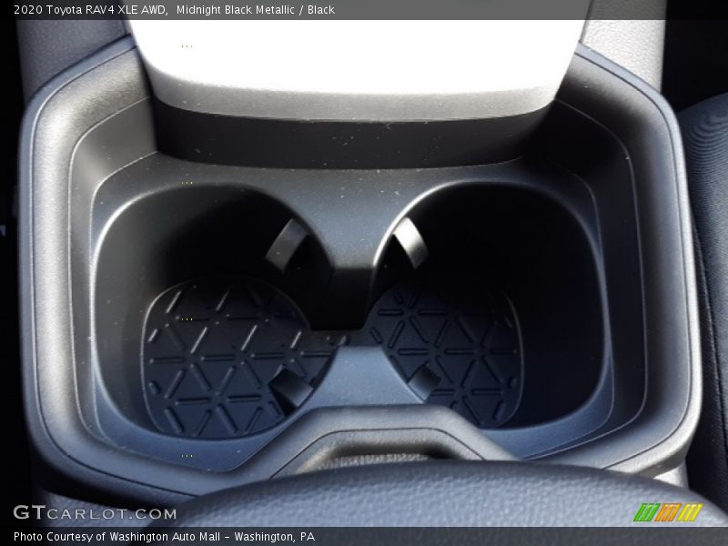 Midnight Black Metallic / Black 2020 Toyota RAV4 XLE AWD