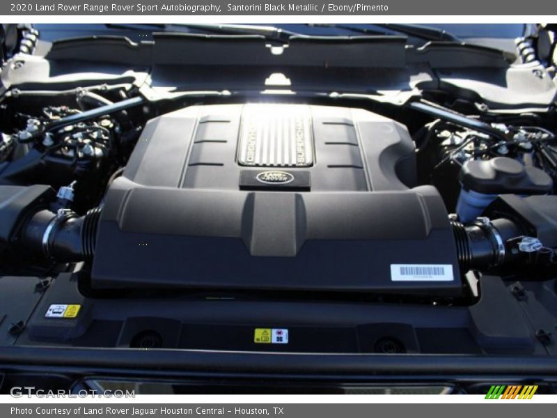Santorini Black Metallic / Ebony/Pimento 2020 Land Rover Range Rover Sport Autobiography