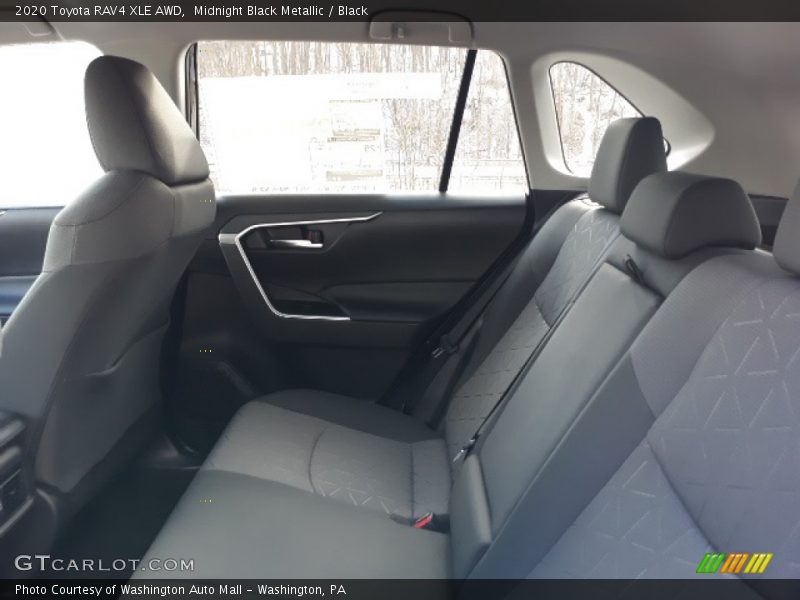 Midnight Black Metallic / Black 2020 Toyota RAV4 XLE AWD