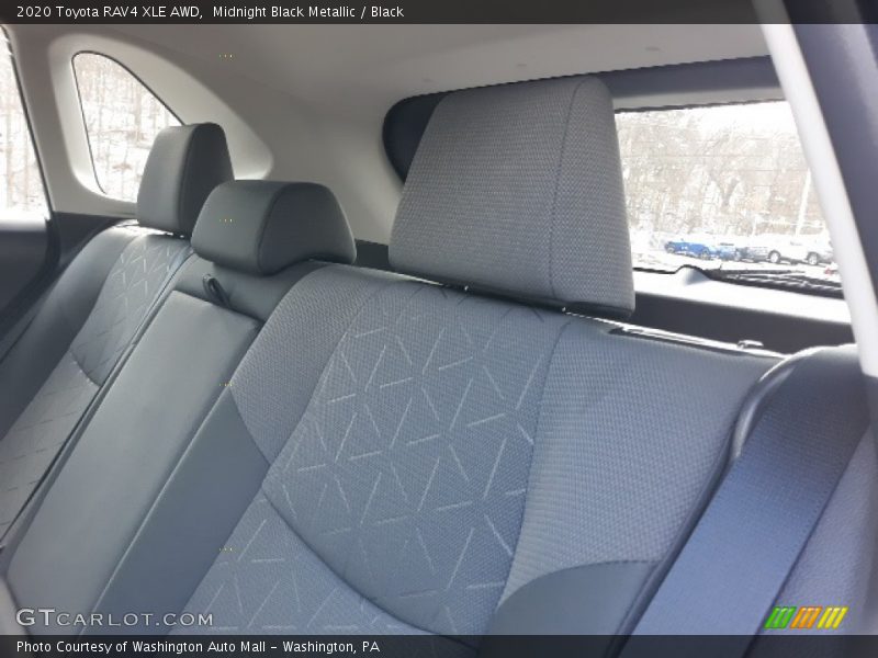 Midnight Black Metallic / Black 2020 Toyota RAV4 XLE AWD