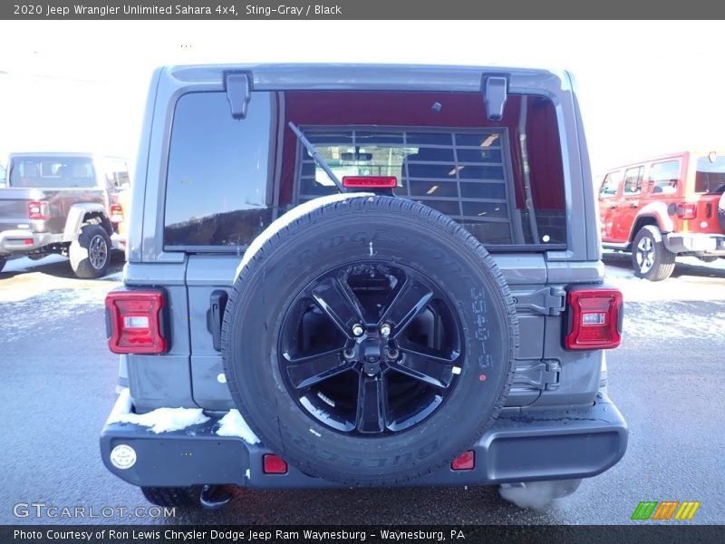 Sting-Gray / Black 2020 Jeep Wrangler Unlimited Sahara 4x4