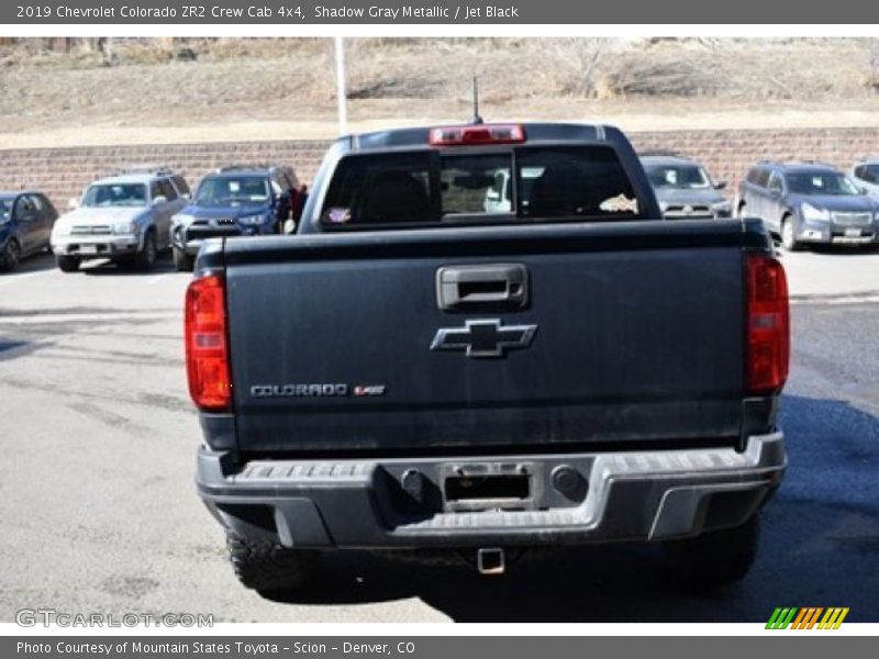 Shadow Gray Metallic / Jet Black 2019 Chevrolet Colorado ZR2 Crew Cab 4x4