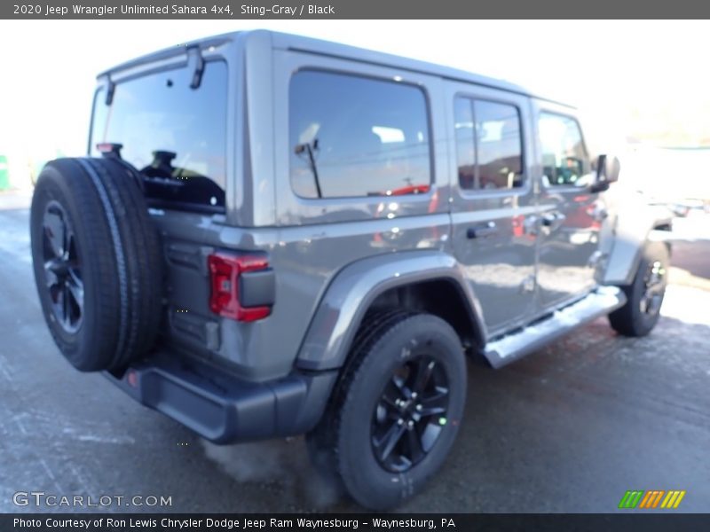 Sting-Gray / Black 2020 Jeep Wrangler Unlimited Sahara 4x4