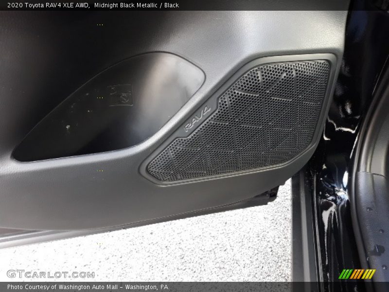 Midnight Black Metallic / Black 2020 Toyota RAV4 XLE AWD