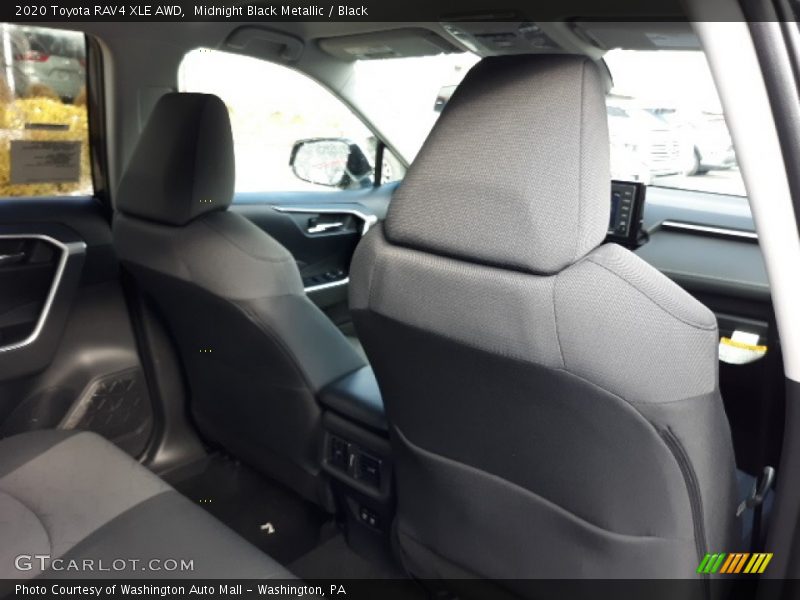 Midnight Black Metallic / Black 2020 Toyota RAV4 XLE AWD