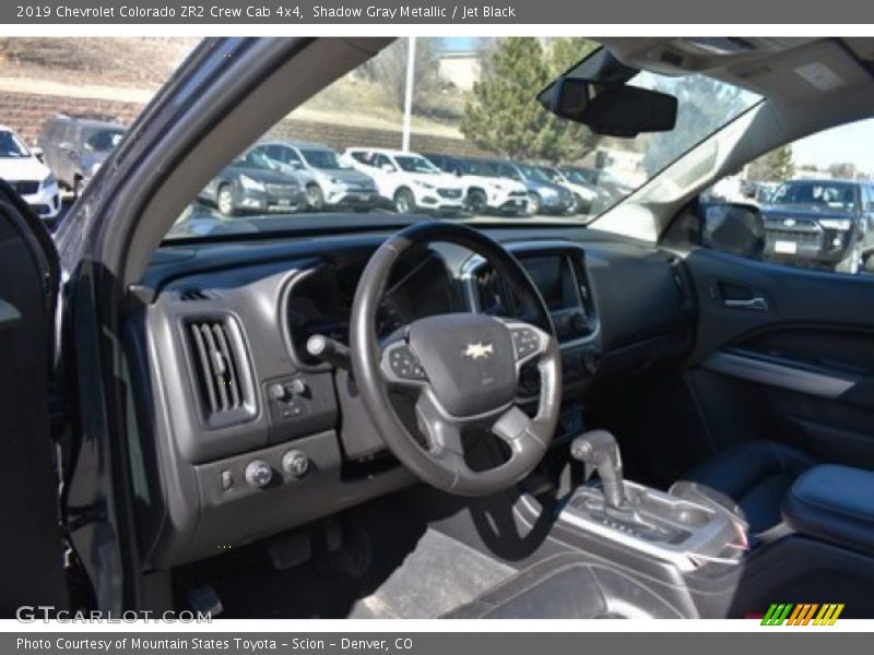 Shadow Gray Metallic / Jet Black 2019 Chevrolet Colorado ZR2 Crew Cab 4x4