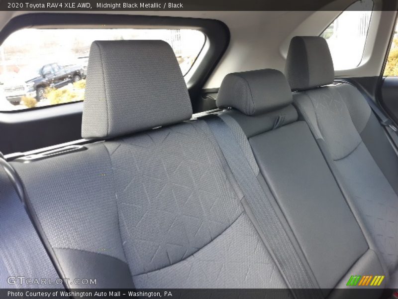 Midnight Black Metallic / Black 2020 Toyota RAV4 XLE AWD