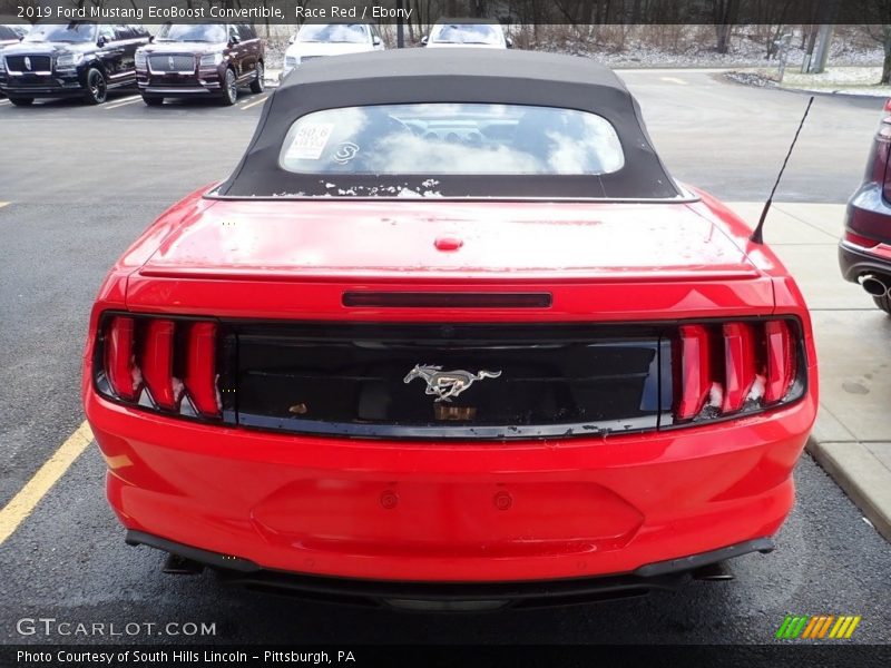 Race Red / Ebony 2019 Ford Mustang EcoBoost Convertible