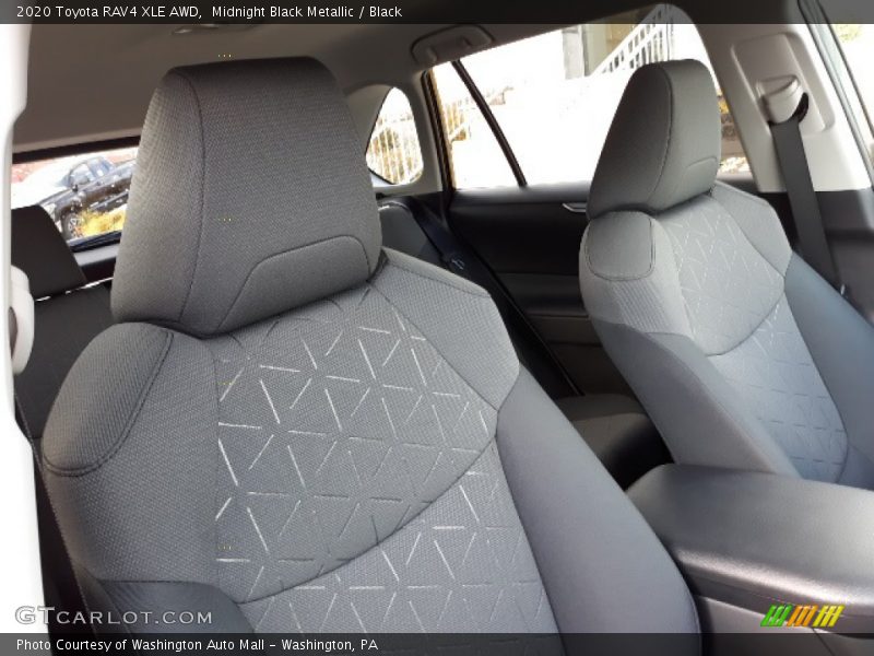 Midnight Black Metallic / Black 2020 Toyota RAV4 XLE AWD