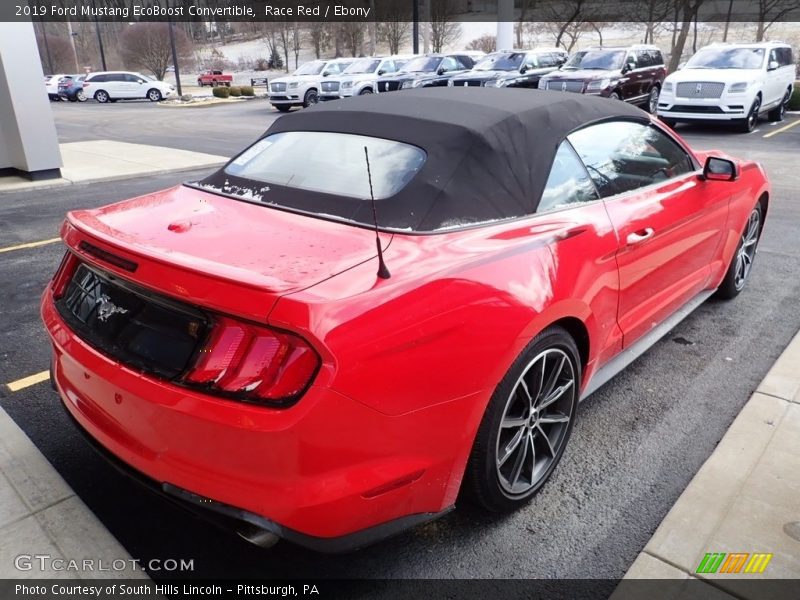Race Red / Ebony 2019 Ford Mustang EcoBoost Convertible