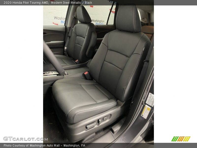 Modern Steel Metallic / Black 2020 Honda Pilot Touring AWD