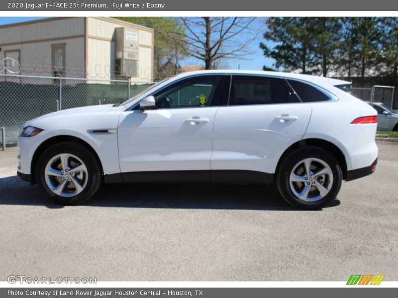 Fuji White / Ebony 2020 Jaguar F-PACE 25t Premium