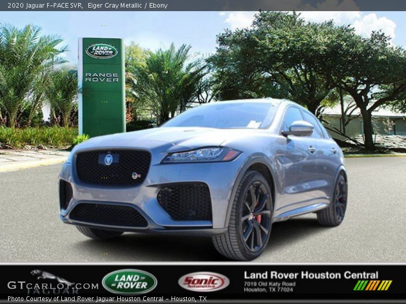 Eiger Gray Metallic / Ebony 2020 Jaguar F-PACE SVR