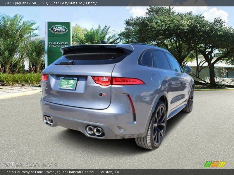 Eiger Gray Metallic / Ebony 2020 Jaguar F-PACE SVR