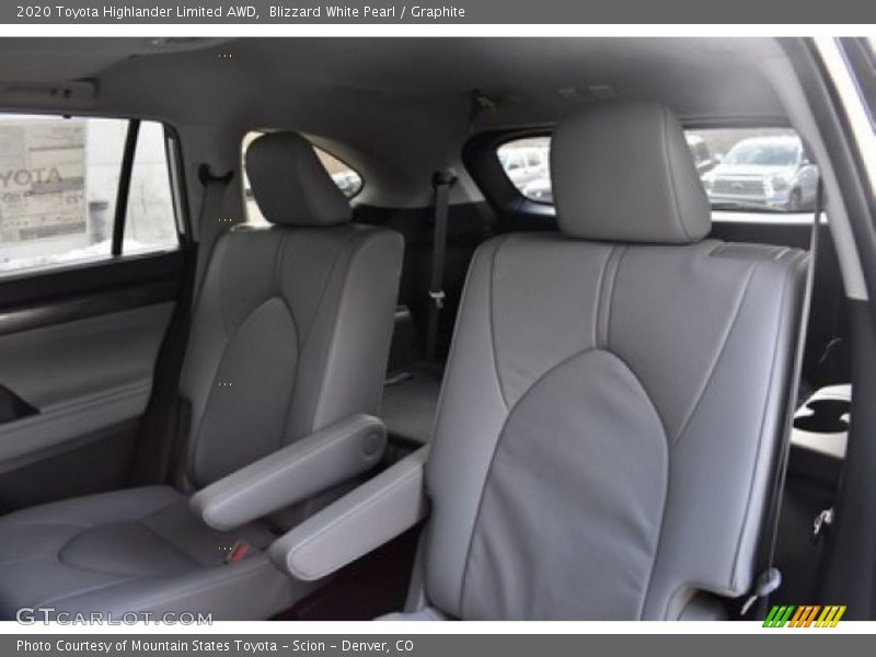 Blizzard White Pearl / Graphite 2020 Toyota Highlander Limited AWD