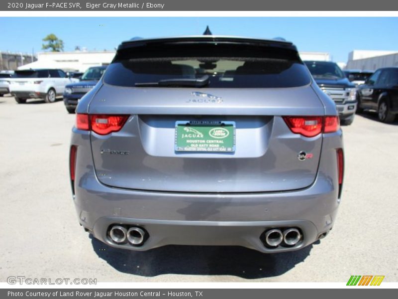 Eiger Gray Metallic / Ebony 2020 Jaguar F-PACE SVR