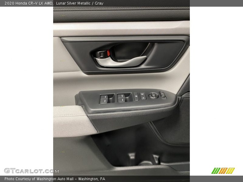Lunar Silver Metallic / Gray 2020 Honda CR-V LX AWD