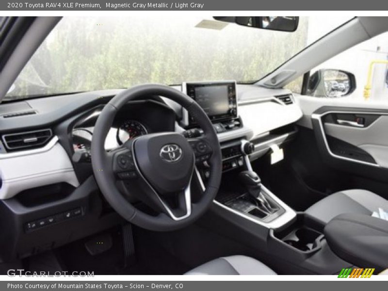 Magnetic Gray Metallic / Light Gray 2020 Toyota RAV4 XLE Premium