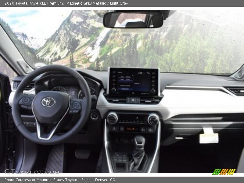 Magnetic Gray Metallic / Light Gray 2020 Toyota RAV4 XLE Premium