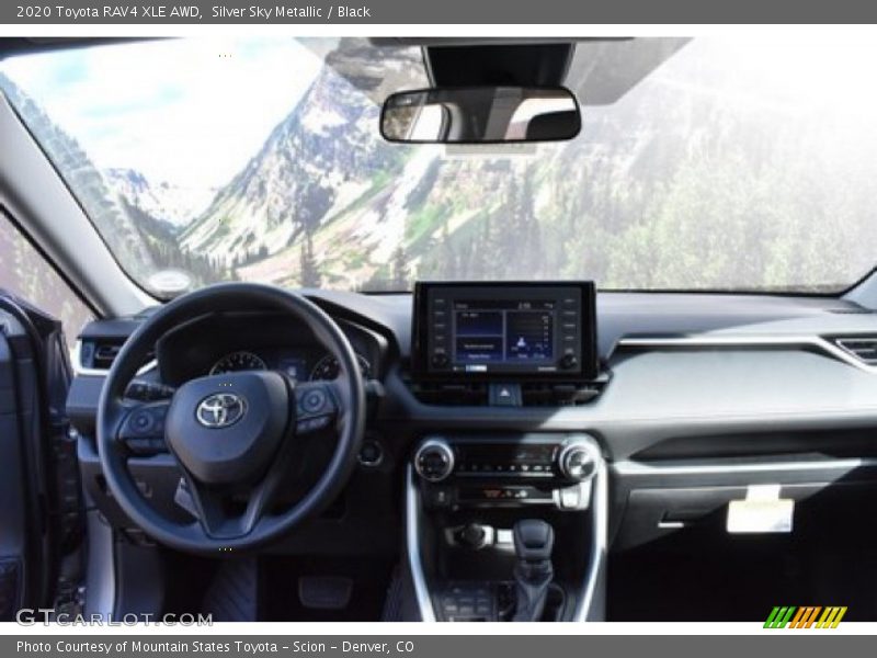 Silver Sky Metallic / Black 2020 Toyota RAV4 XLE AWD