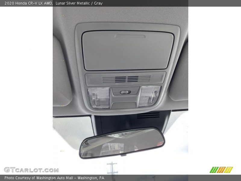 Lunar Silver Metallic / Gray 2020 Honda CR-V LX AWD
