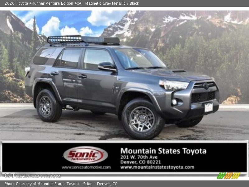 Magnetic Gray Metallic / Black 2020 Toyota 4Runner Venture Edition 4x4