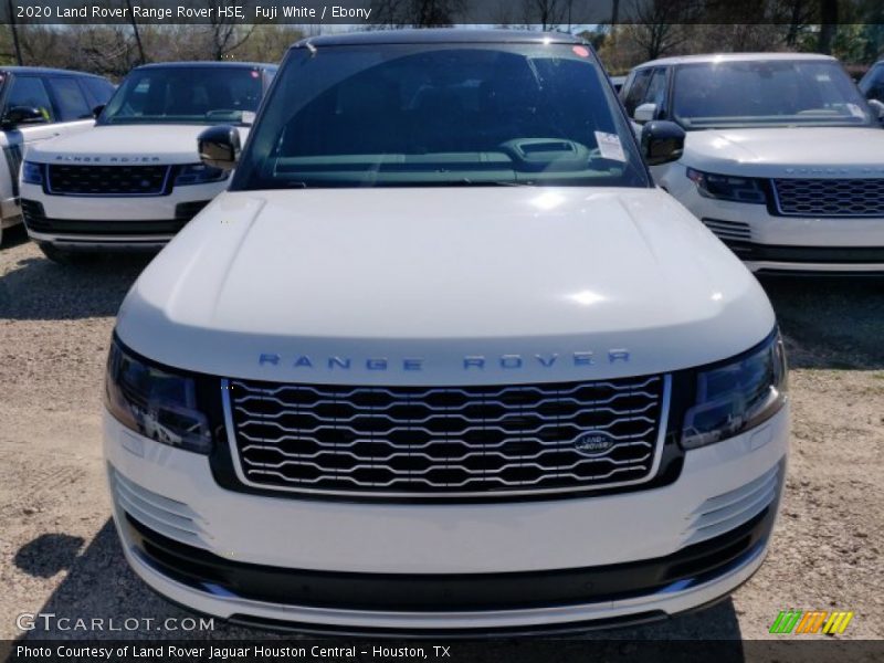 Fuji White / Ebony 2020 Land Rover Range Rover HSE