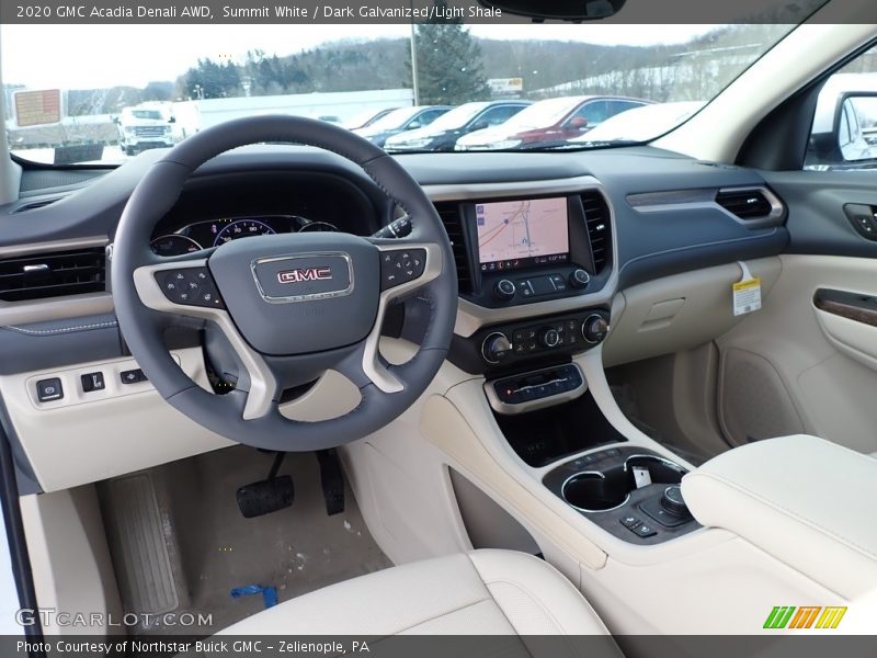  2020 Acadia Denali AWD Dark Galvanized/Light Shale Interior