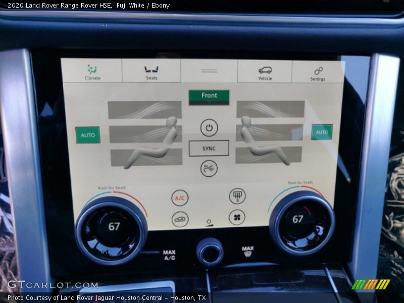 Fuji White / Ebony 2020 Land Rover Range Rover HSE