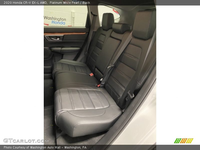 Platinum White Pearl / Black 2020 Honda CR-V EX-L AWD