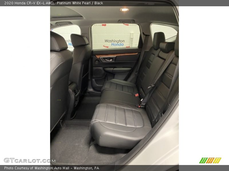 Platinum White Pearl / Black 2020 Honda CR-V EX-L AWD
