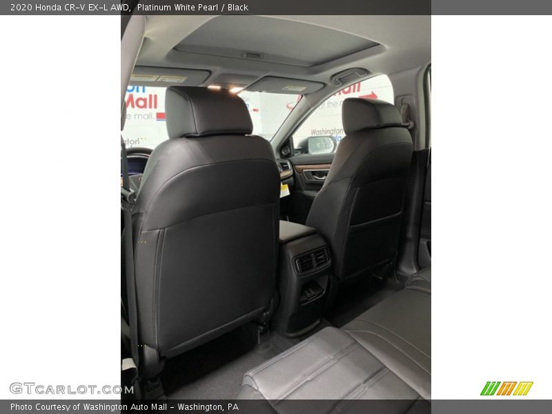 Platinum White Pearl / Black 2020 Honda CR-V EX-L AWD