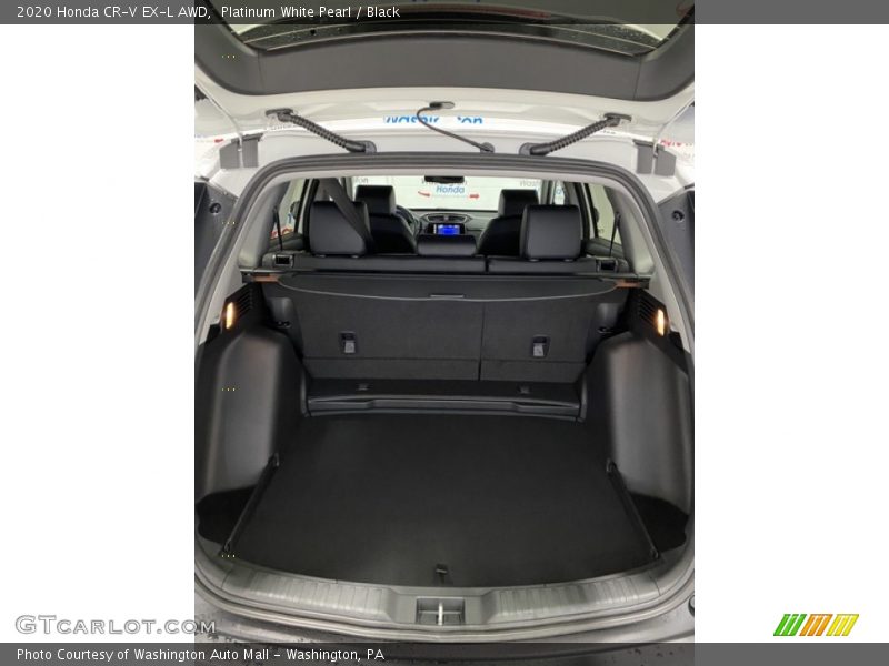 Platinum White Pearl / Black 2020 Honda CR-V EX-L AWD