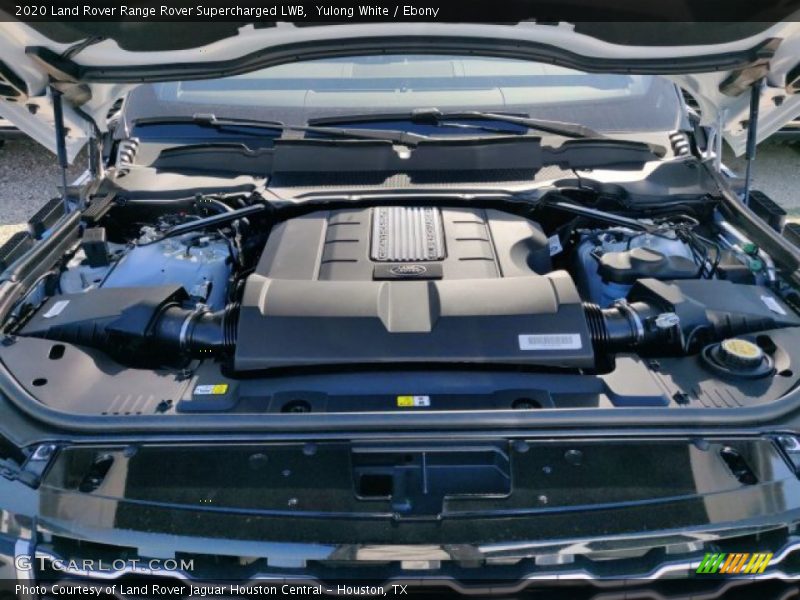 Yulong White / Ebony 2020 Land Rover Range Rover Supercharged LWB