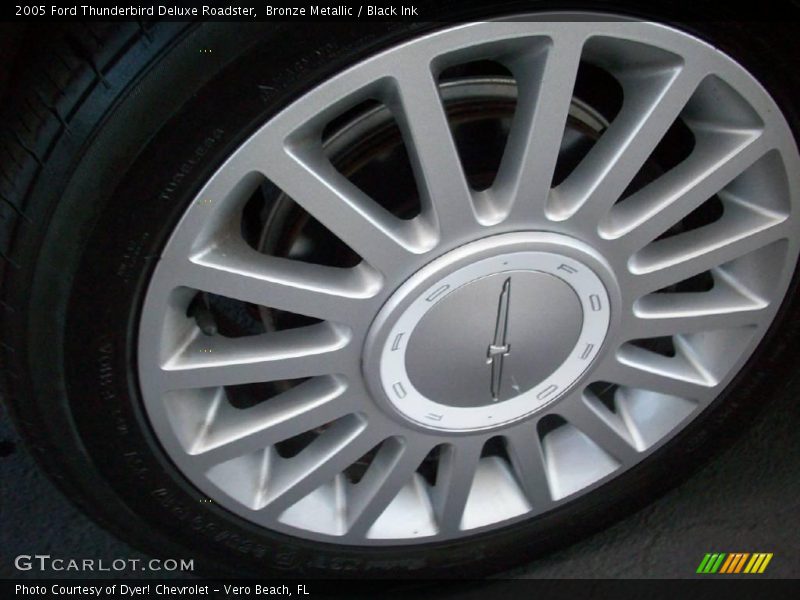 Bronze Metallic / Black Ink 2005 Ford Thunderbird Deluxe Roadster