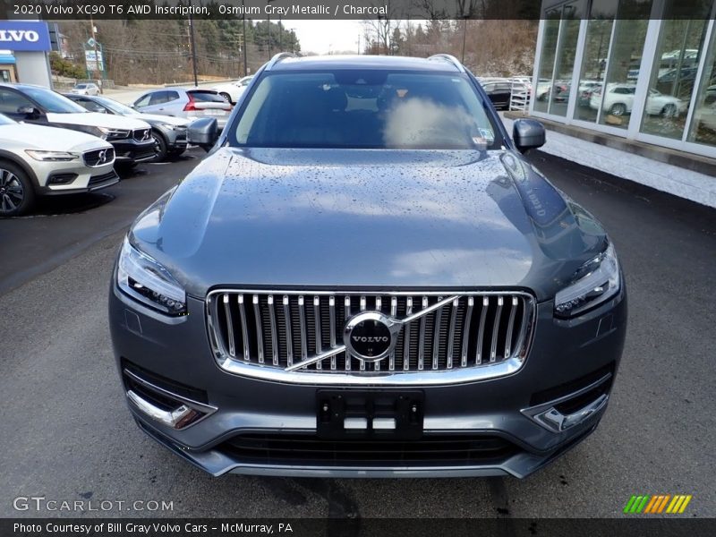 Osmium Gray Metallic / Charcoal 2020 Volvo XC90 T6 AWD Inscription