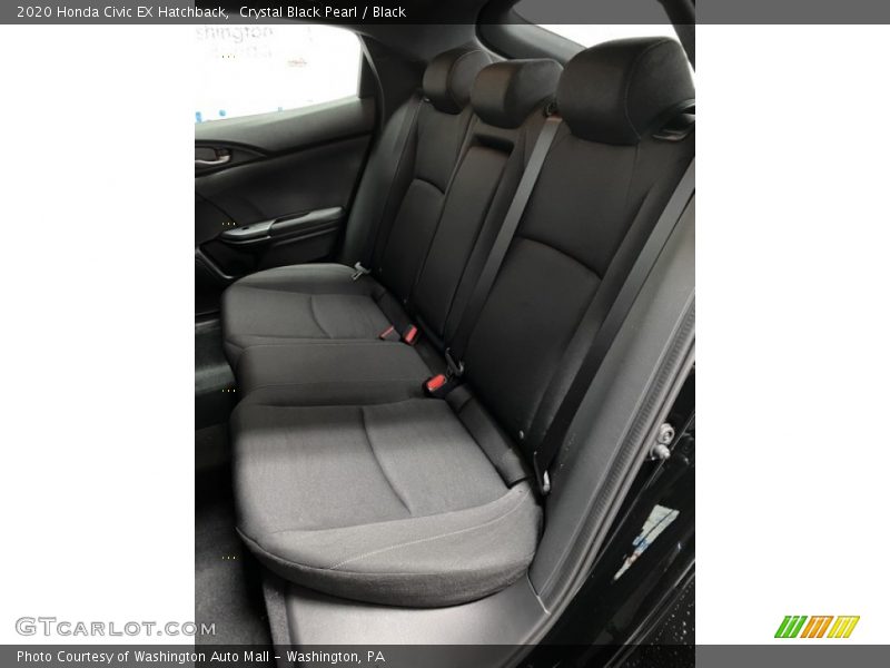 Crystal Black Pearl / Black 2020 Honda Civic EX Hatchback