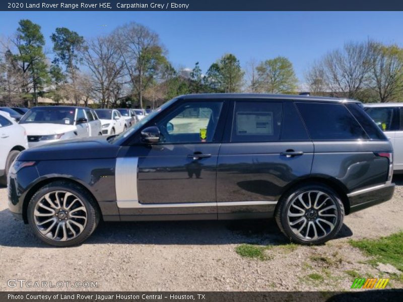 Carpathian Grey / Ebony 2020 Land Rover Range Rover HSE