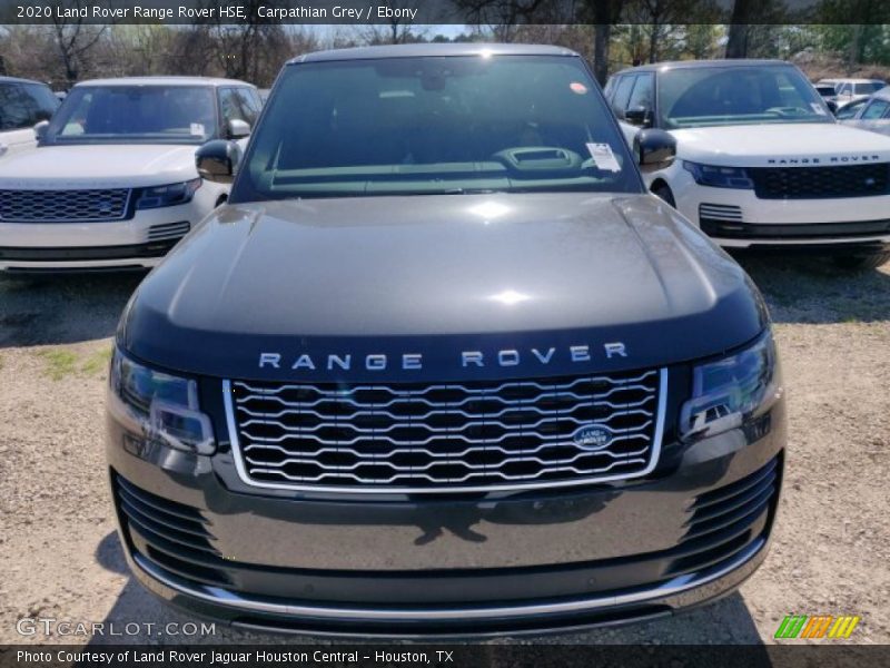 Carpathian Grey / Ebony 2020 Land Rover Range Rover HSE
