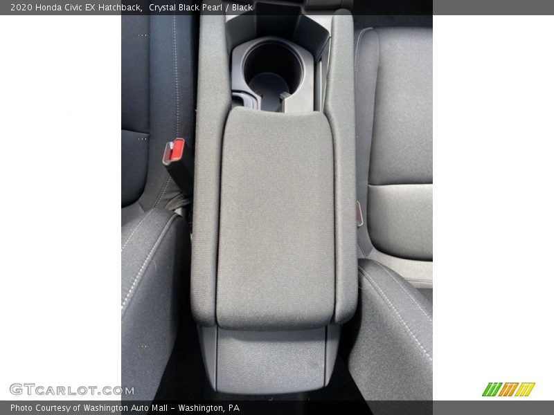 Crystal Black Pearl / Black 2020 Honda Civic EX Hatchback
