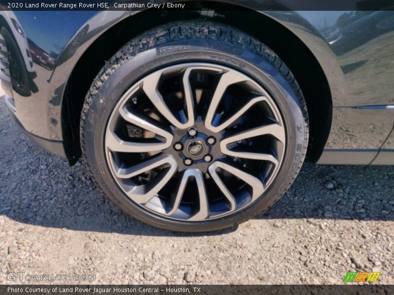 Carpathian Grey / Ebony 2020 Land Rover Range Rover HSE