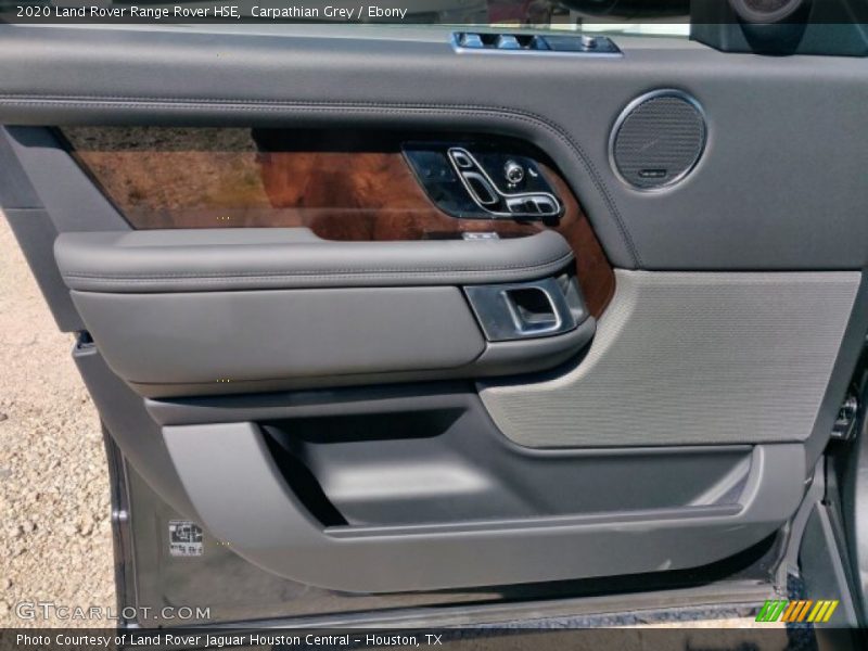 Carpathian Grey / Ebony 2020 Land Rover Range Rover HSE