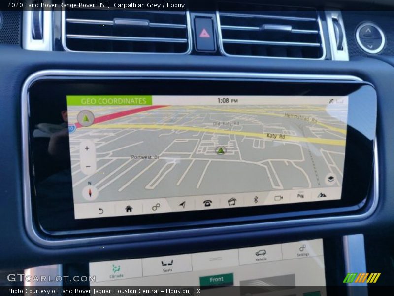 Carpathian Grey / Ebony 2020 Land Rover Range Rover HSE