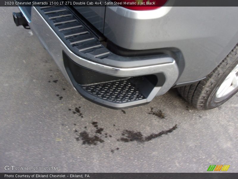 Satin Steel Metallic / Jet Black 2020 Chevrolet Silverado 1500 LT Z71 Double Cab 4x4