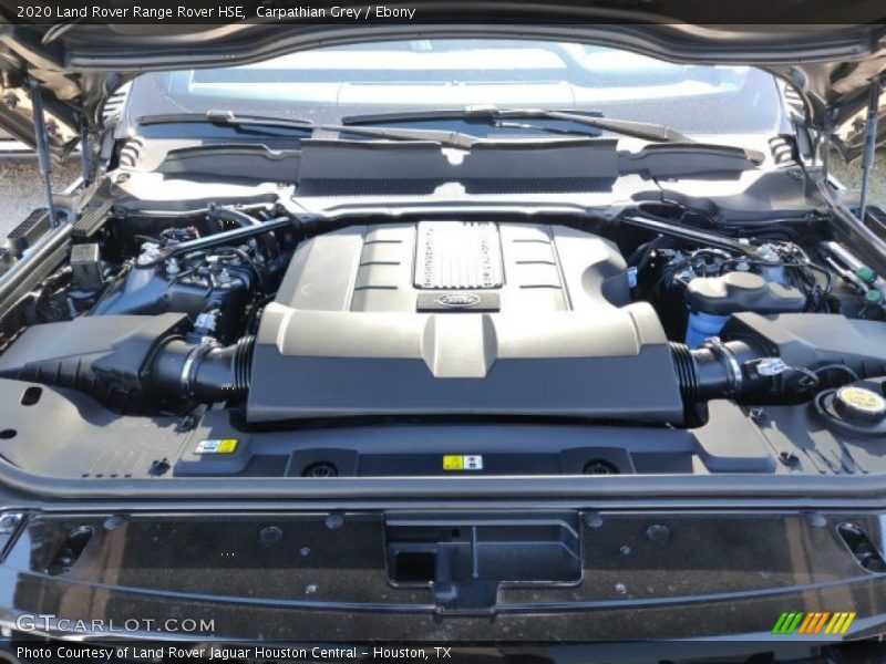 Carpathian Grey / Ebony 2020 Land Rover Range Rover HSE